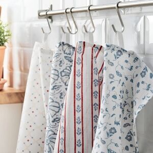 Set of Patterned Kitchen Towels 30 x 40